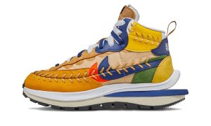 Nike x Sacai Vaporwaffle Jean Paul Gaultier Sesame Blue